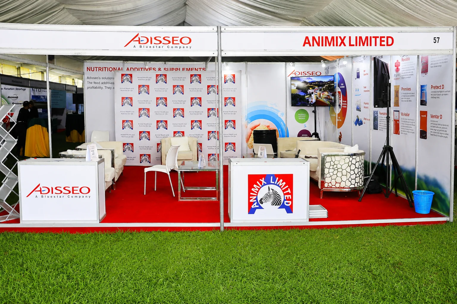 The Animix Limited exhibition stand at AFEC 2026