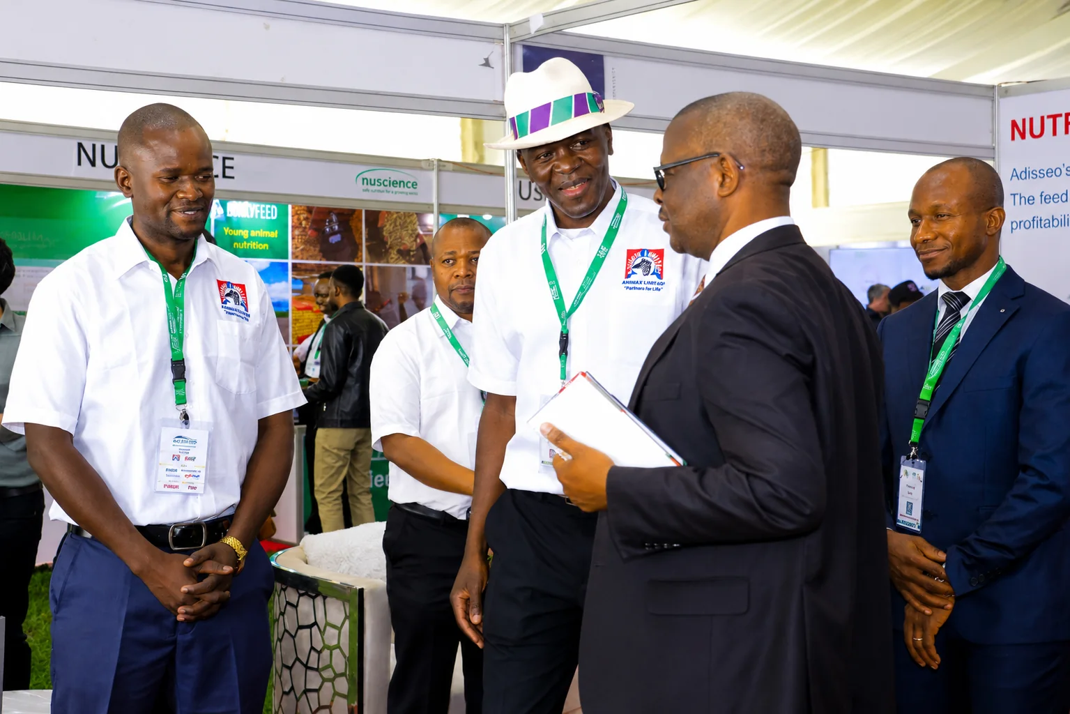 The Animix team engaging with an industry delegate at AFEC 2026